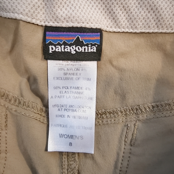 Patagonia Tan Quandry Shorts 4.75" Inseam Size 8 - Picture 8 of 8